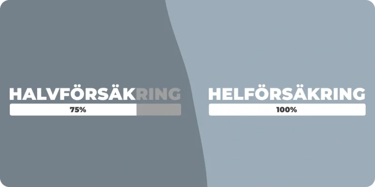 Halv eller helförsäkring